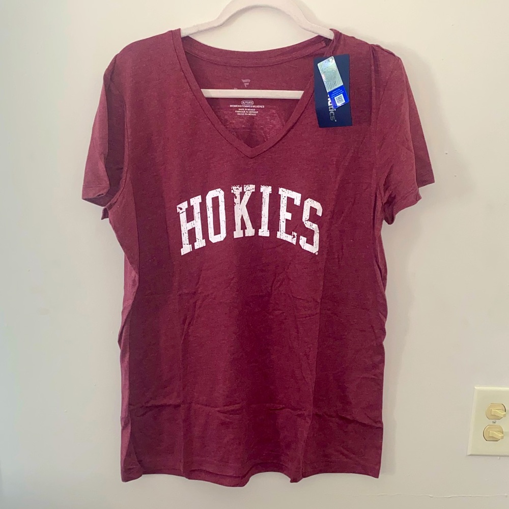 NWT Virginia Tech maroon t-shirt size XL